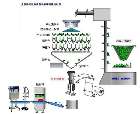 全自動(dòng)組合稱重包裝機(jī)運(yùn)行原理